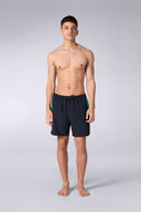 Short de bain Stretch Samy Nuit/Menthe