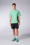 Short de bain Stretch Samy Nuit/Menthe