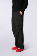 Pantalon Cargo Stretch Tamano Noir