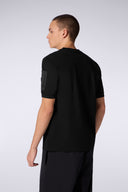 T-shirt Double Poche Timeo Noir