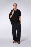 T-shirt Double Poche Timeo Noir