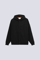 Hoodie Zippé Titus Mixte Noir