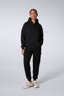 Hoodie Zippé Titus Mixte Noir