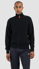 Fisherman Zip Up Sweater Navy