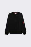 Pull bomber homme bi-matière Aldric Noir