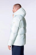 Doudoune mixte oversize à capuche Azael Glacier
