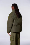 Doudoune mixte oversize en ripstop Gael Khaki