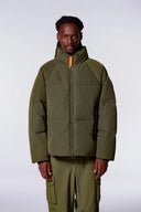 Doudoune mixte oversize en ripstop Gael Khaki