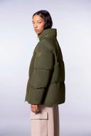 Doudoune mixte oversize en ripstop Gael Khaki