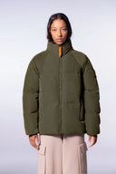 Doudoune mixte oversize en ripstop Gael Khaki