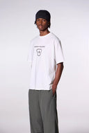 T-shirt LEONCE LOGO blanc