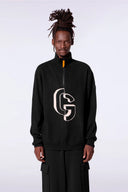 Pull mixte en maille Lewis Noir