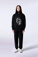 Pull mixte en maille Lewis Noir