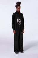 Pull mixte en maille Lewis Noir
