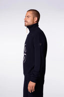 Pull mixte en maille jacquard Lewis Night