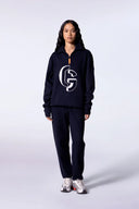 Pull mixte en maille jacquard Lewis Night