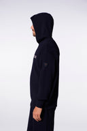 Pull en maille à capuche ample Philippo Night