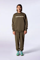Sweatshirt col rond Ruben Speedy Khaki