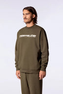 Sweatshirt col rond Ruben Speedy Khaki