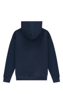 Big Logo Zip Up Hoodie Navy Blue / Pink