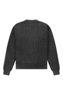 Fisherman Rib Crewneck Black