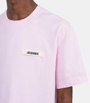 T-shirt Gros Grain Jacquemus - Rose