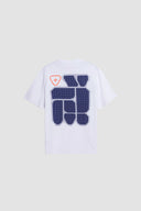 T-shirt Gertrude Léon Geo Blanc