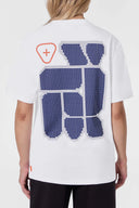 T-shirt Gertrude Léon Geo Blanc