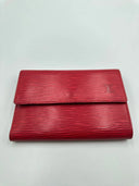 Louis Vuitton Sarah cuir Épi rouge