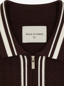 Long Sleeve Knit Cardigan Brown