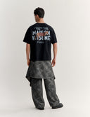 MMII PROFILE FOX OVERSIZE TEE-SHIRT P199 - BLACK