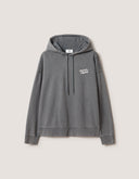 MAISON KITSUNÉ HANDWRITING FADED OVERSIZE HOODIE 0612 - TURBULENCE FADED
