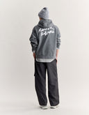 MAISON KITSUNÉ HANDWRITING FADED OVERSIZE HOODIE 0612 - TURBULENCE FADED