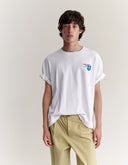 Fortune Fox Oversize Tee White