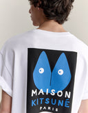 Fortune Fox Oversize Tee White