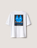 Fortune Fox Oversize Tee White