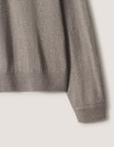 Profile Fox Comfort Polo Jumper Taupe Melange