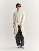 FOX HEAD MILANO LAMBSWOOL JUMPER 0383 - PURE ECRU