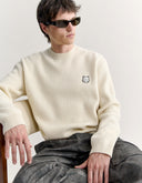 FOX HEAD MILANO LAMBSWOOL JUMPER 0383 - PURE ECRU
