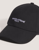 MAISON KITSUNÉ PARIS CAP P199 - BLACK
