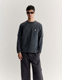 Fox Head Faded Comfort Tee Black Faded