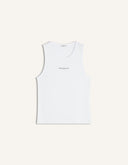 MAISON KITSUNE PARIS RIBBED TANK TOP