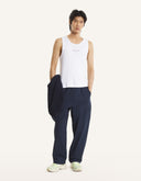 MAISON KITSUNE PARIS RIBBED TANK TOP