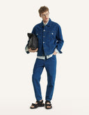 Jean Tapered Washed Indigo