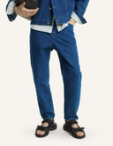 Jean Tapered Washed Indigo
