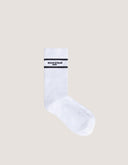 MAISON KITSUNÉ SPORTY SOCKS M186 - WHITE/BLACK