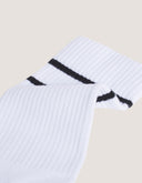 MAISON KITSUNÉ SPORTY SOCKS M186 - WHITE/BLACK