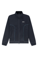 Emblem Track Jacket | NAVY/CHECK