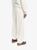 Le jogging molletonné beige