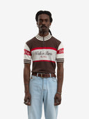 Le maillot de cycliste en maille marron
